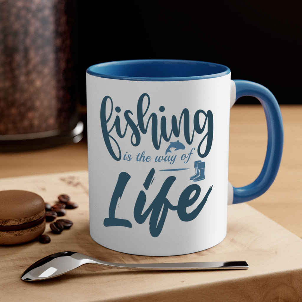 fishing is the way 137#- fishing-Mug / Coffee Cup