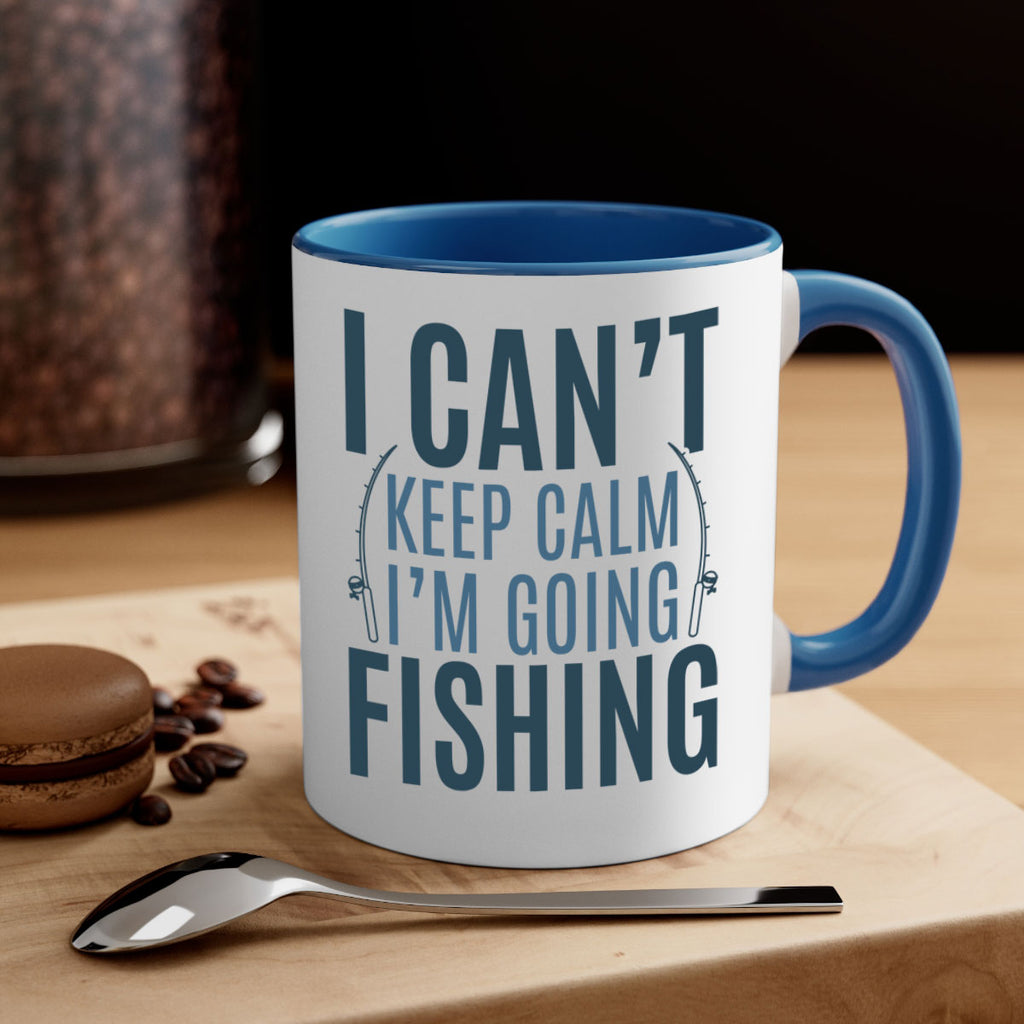 i cant keep calm 115#- fishing-Mug / Coffee Cup