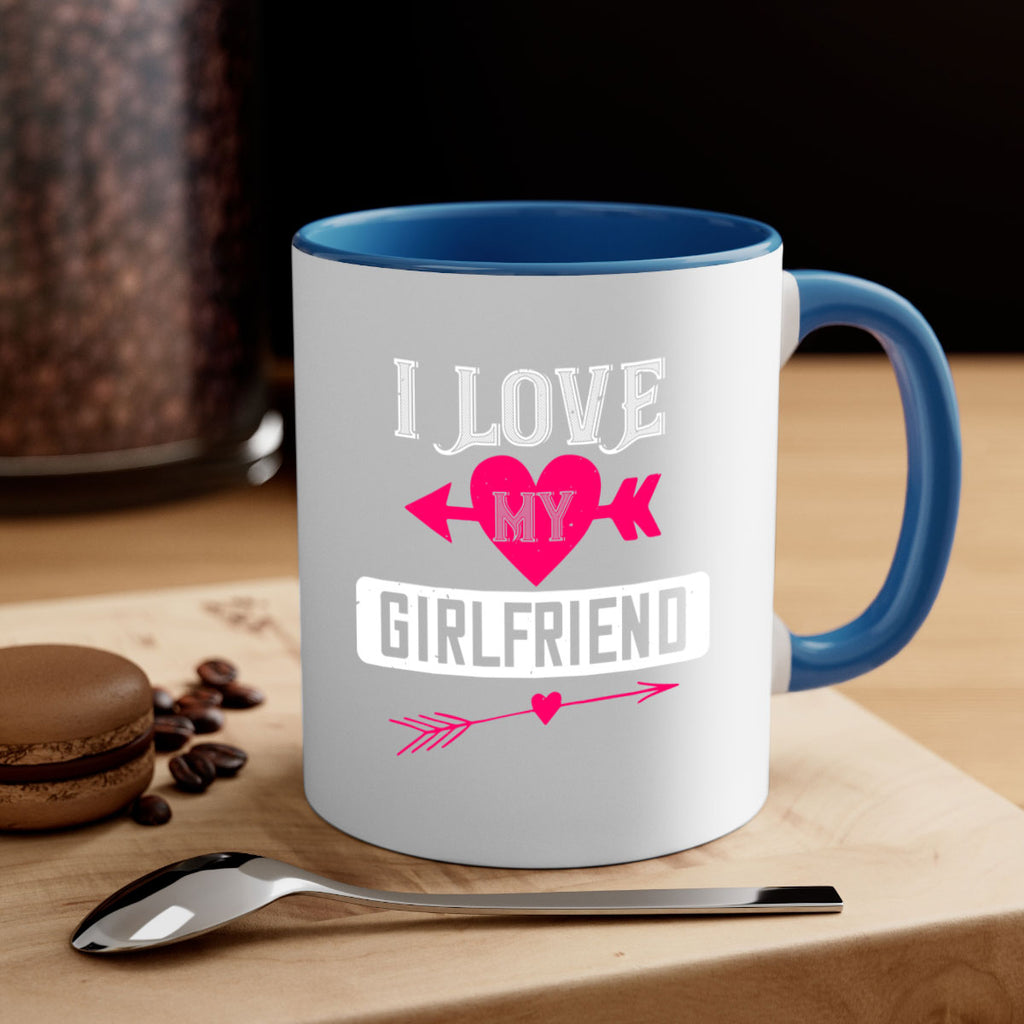 i love my girlfriend 54#- valentines day-Mug / Coffee Cup