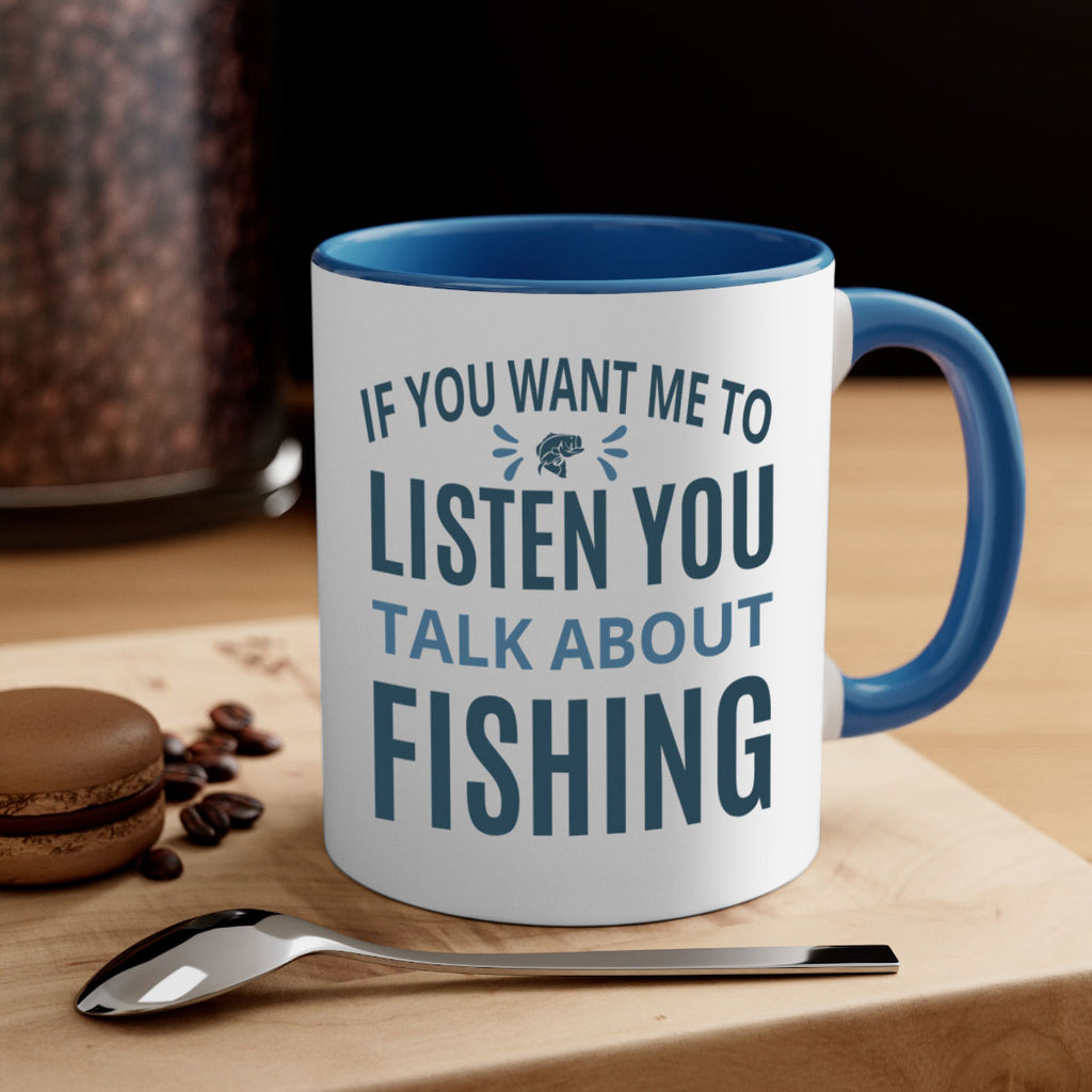 if you want 86#- fishing-Mug / Coffee Cup