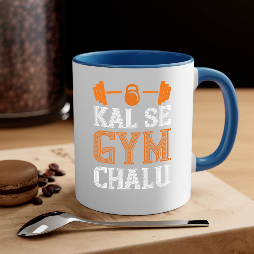 kal se gym chalu 86#- gym-Mug / Coffee Cup