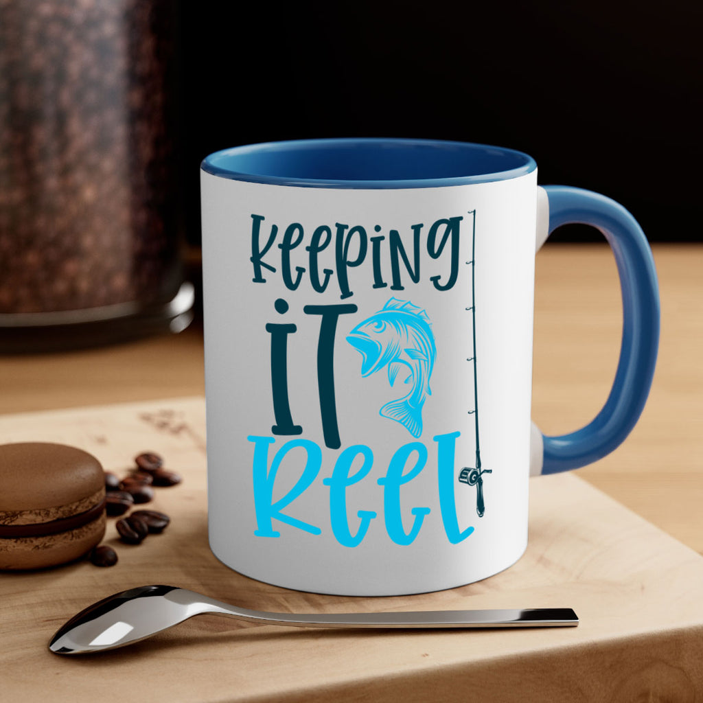 keeping it reel 207#- fishing-Mug / Coffee Cup