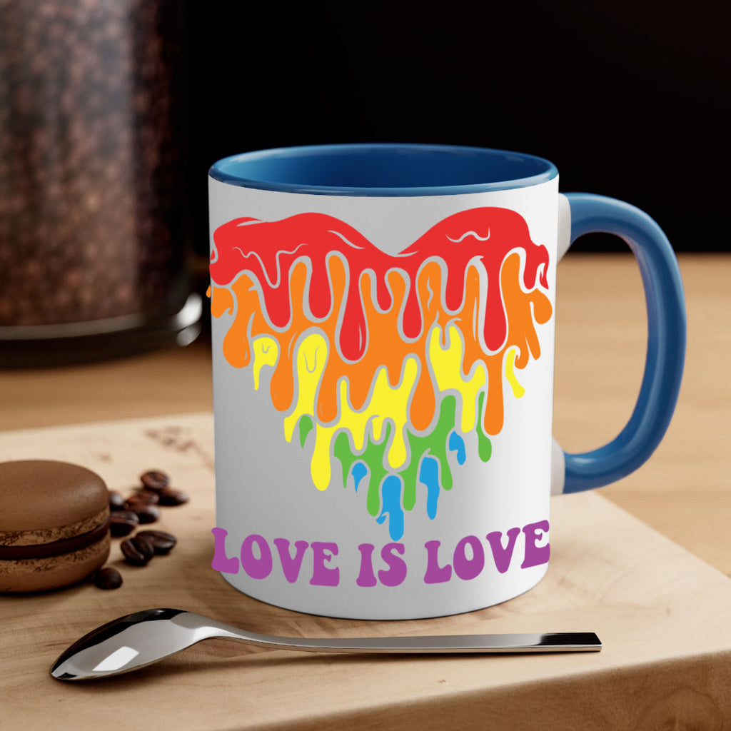 love is love rainbow ice lgbt 85#- lgbt-Mug / Coffee Cup