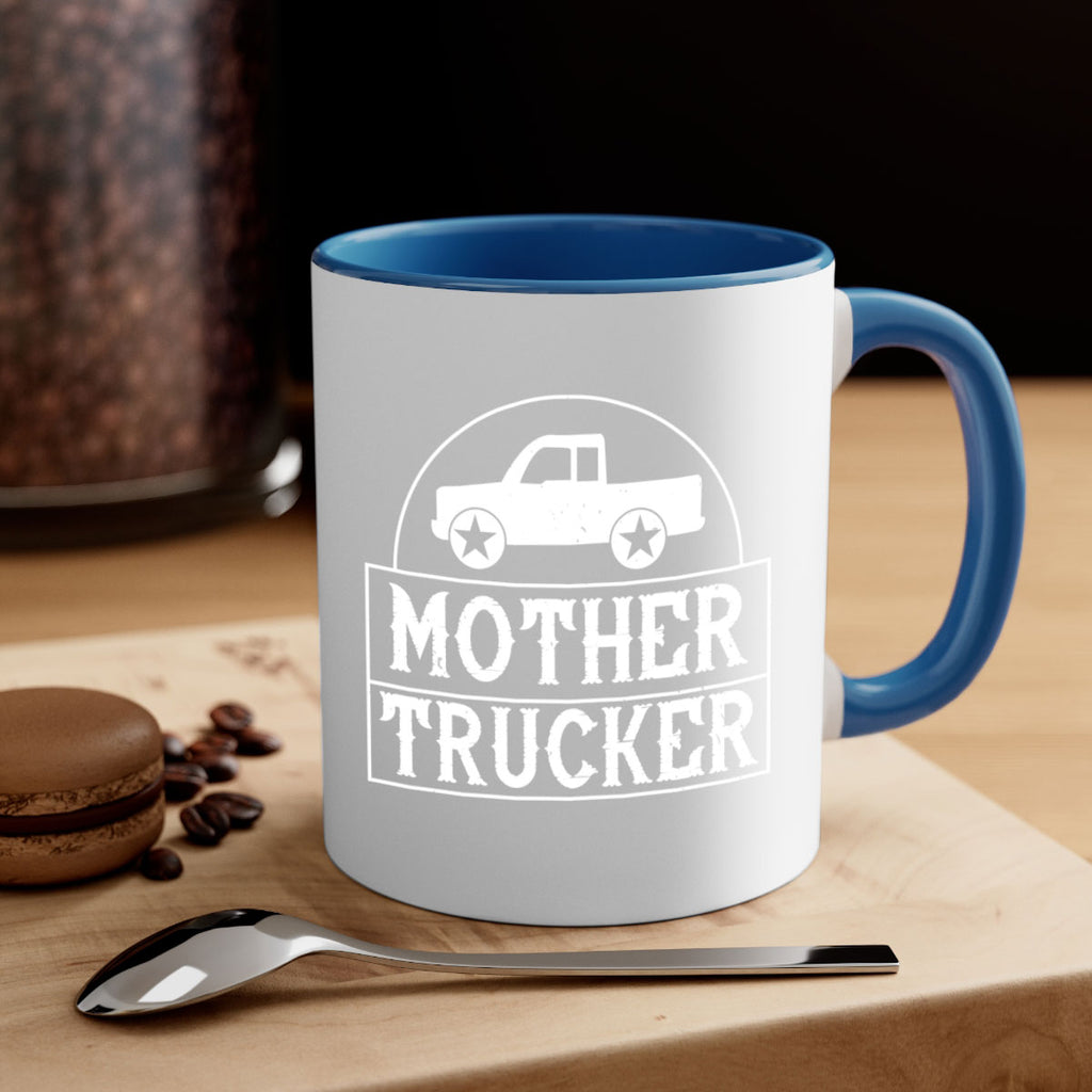 mother trucker Style 30#- truck driver-Mug / Coffee Cup