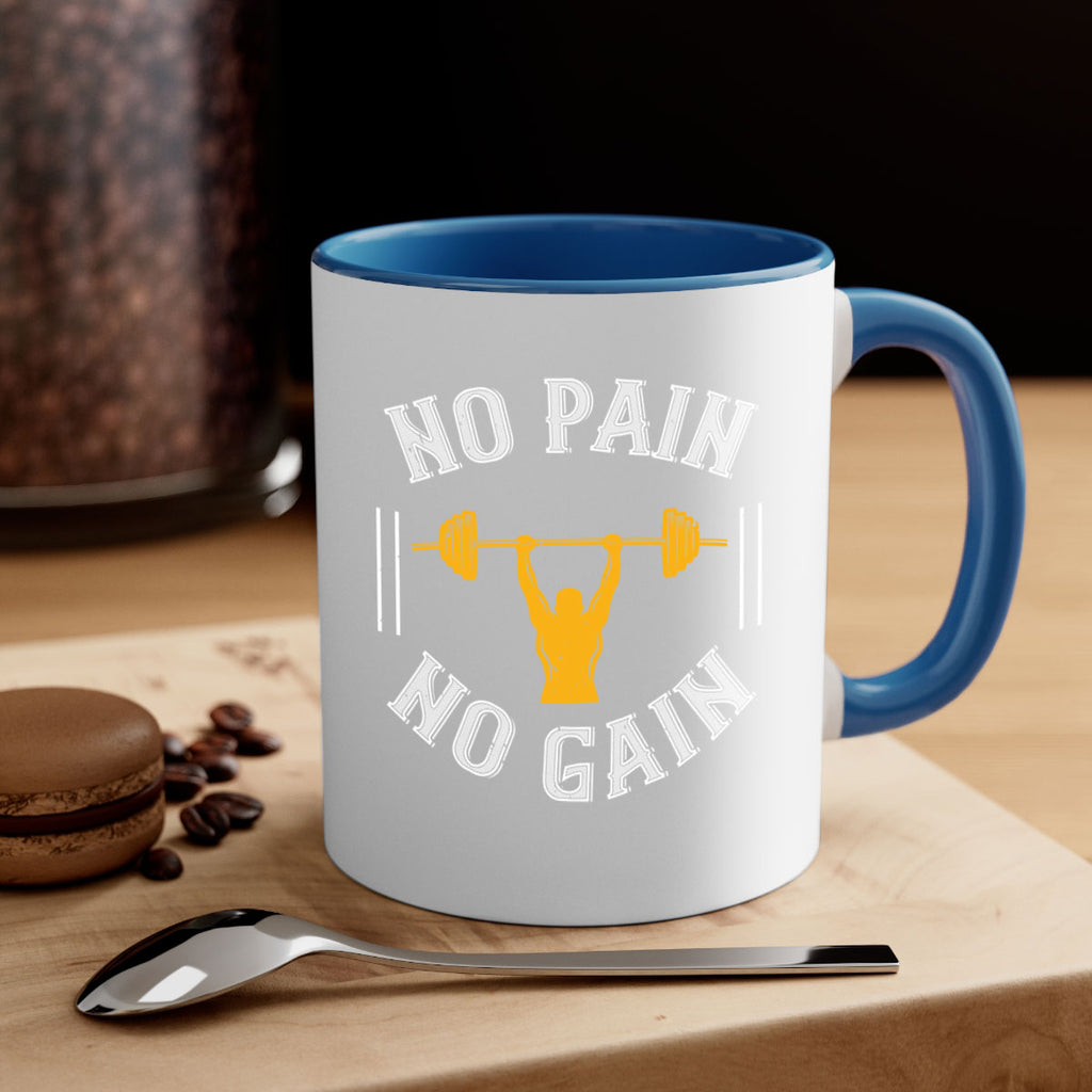 no pain no gain 81#- gym-Mug / Coffee Cup