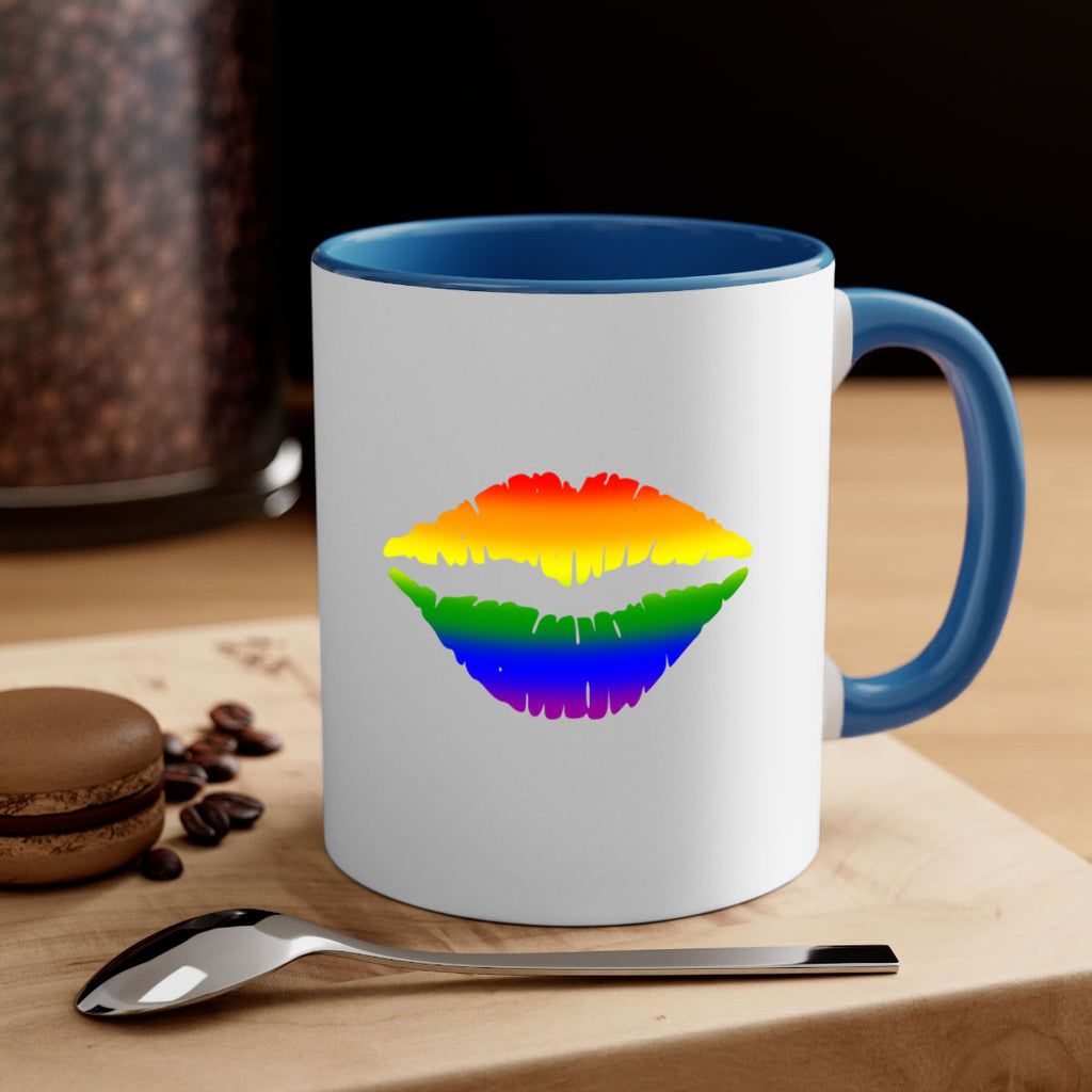 rainbow lips 6#- lgbt-Mug / Coffee Cup