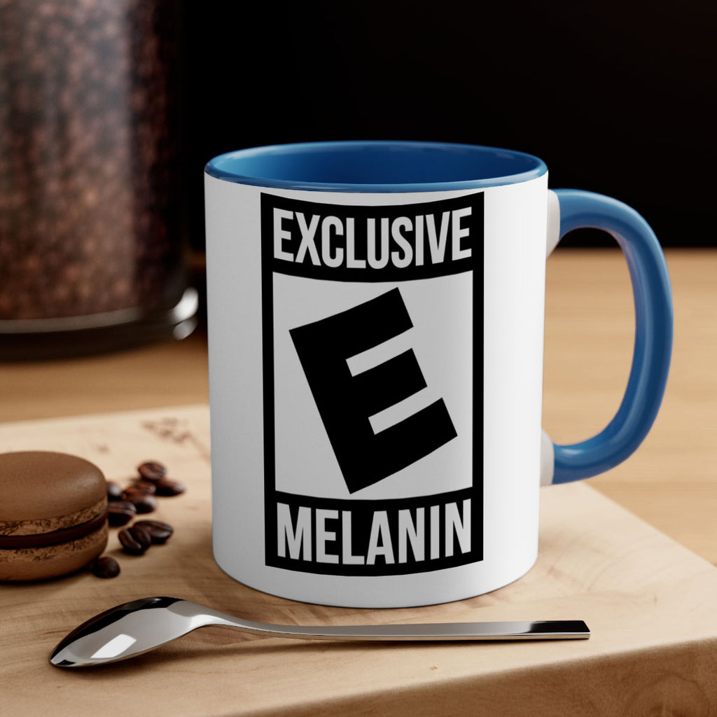 rated exclusive melanin 46#- black words - phrases-Mug / Coffee Cup
