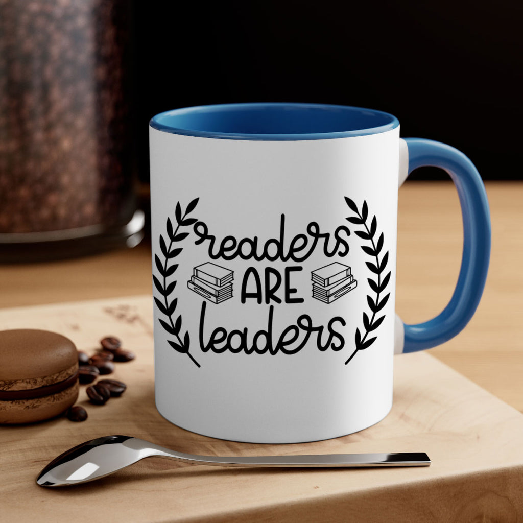 readers are leaders 33#- Reading - Books-Mug / Coffee Cup