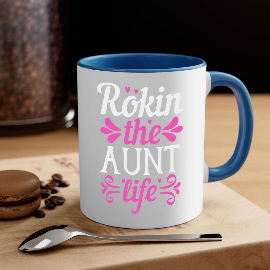 rokin the aunt life Style 24#- aunt-Mug / Coffee Cup