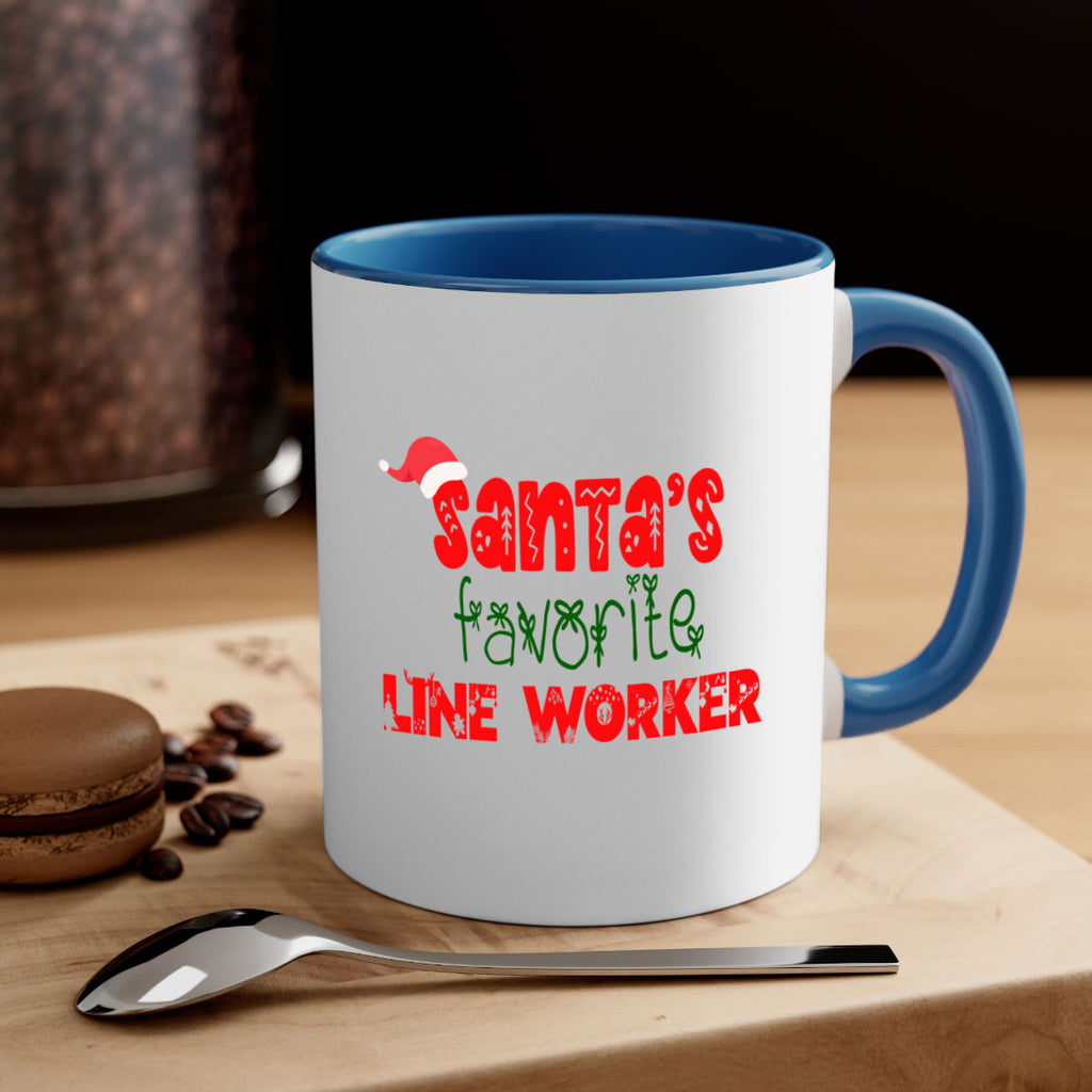 santas favorite line worker style 923#- christmas-Mug / Coffee Cup