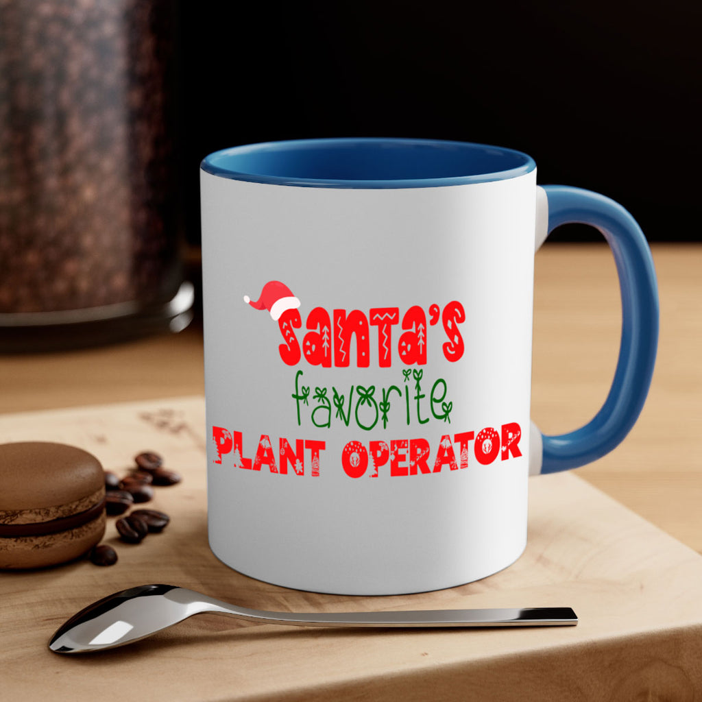 santas favorite plant operator style 1022#- christmas-Mug / Coffee Cup