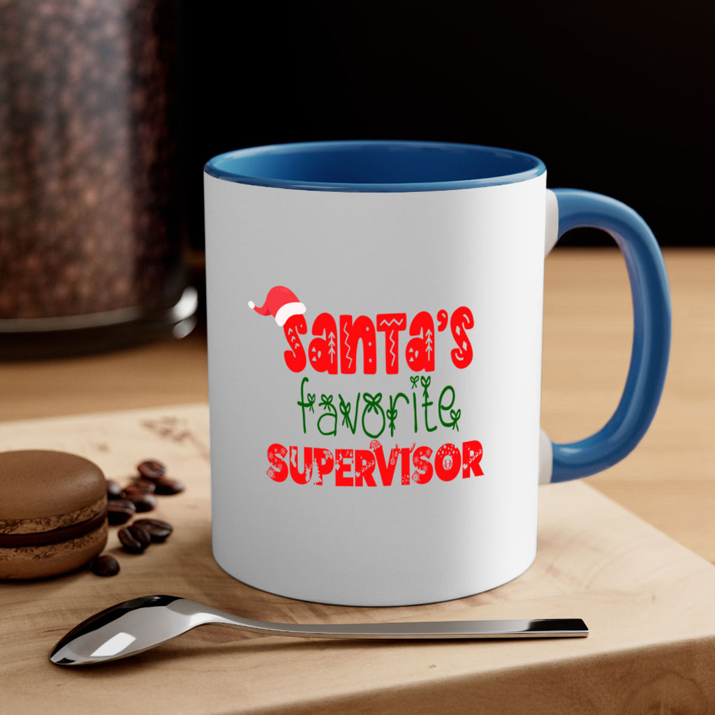 santas favorite supervisor style 1107#- christmas-Mug / Coffee Cup