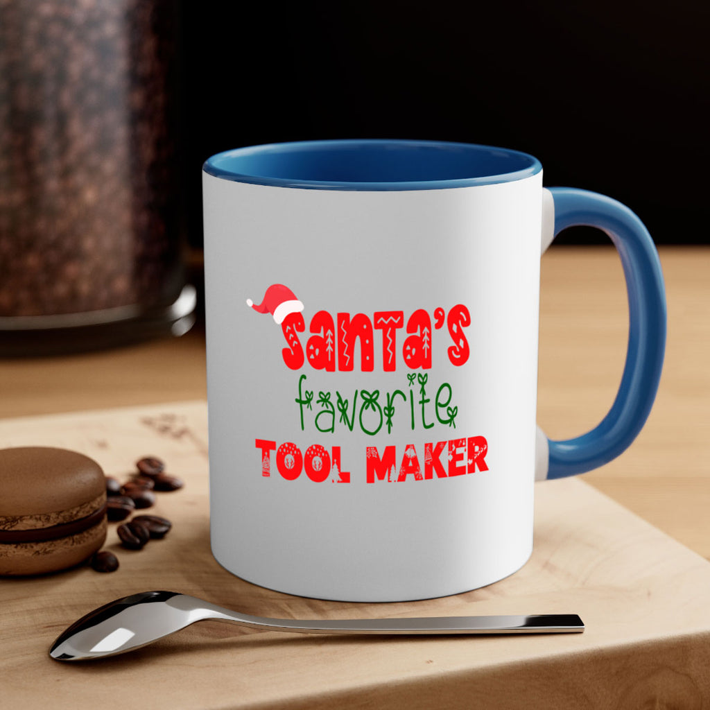 santas favorite tool maker style 1123#- christmas-Mug / Coffee Cup