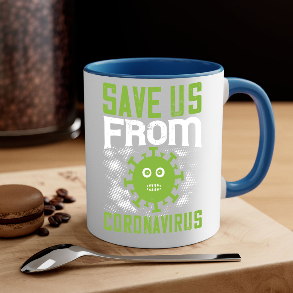 save us from coronavirus Style 25#- corona virus-Mug / Coffee Cup
