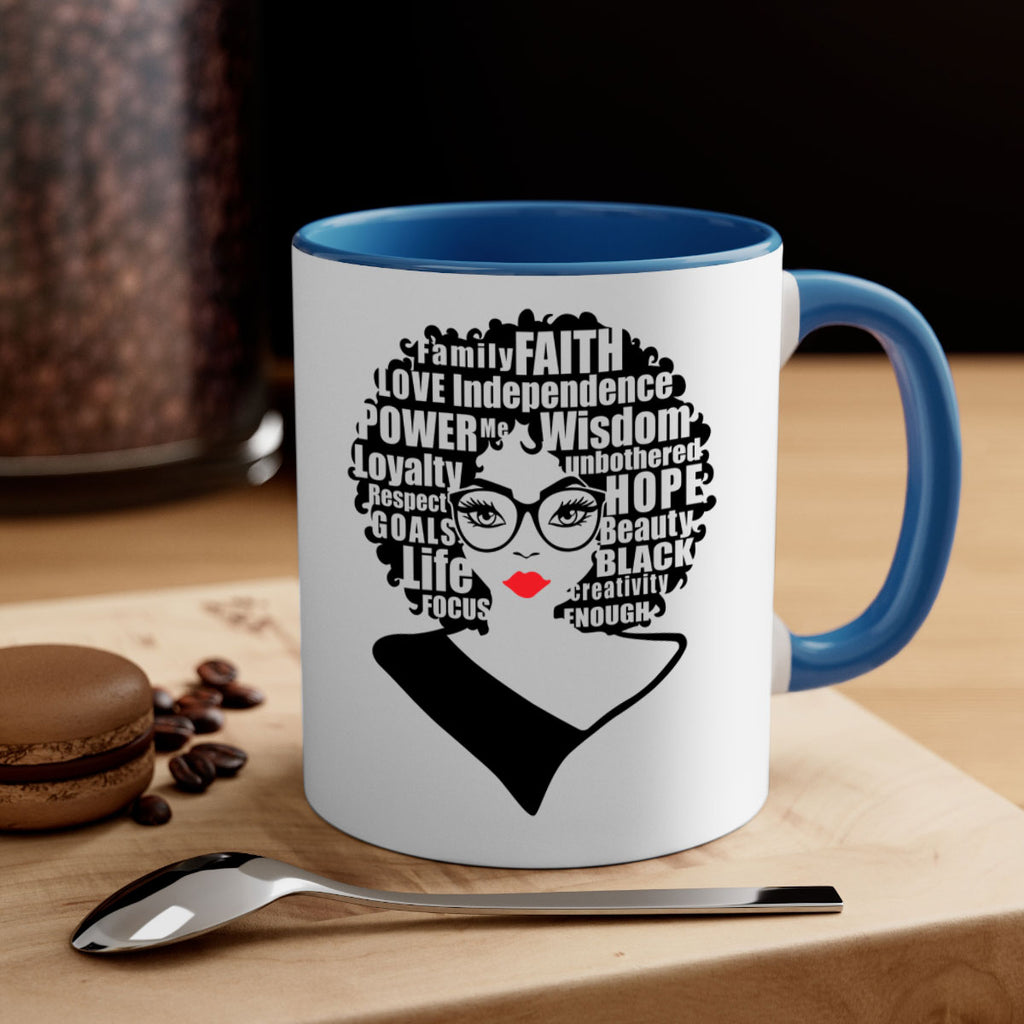 she is unique 16#- Black women - Girls-Mug / Coffee Cup