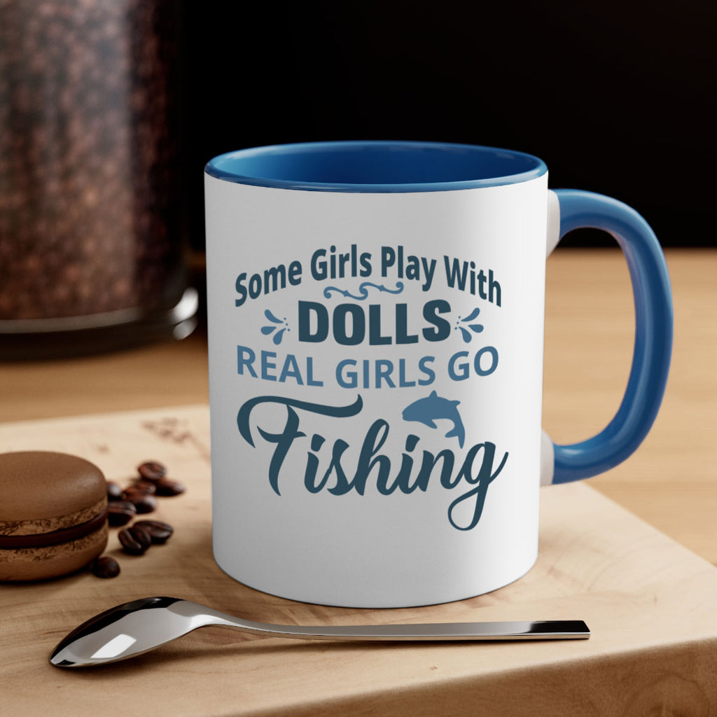 some girl play with dolls 38#- fishing-Mug / Coffee Cup