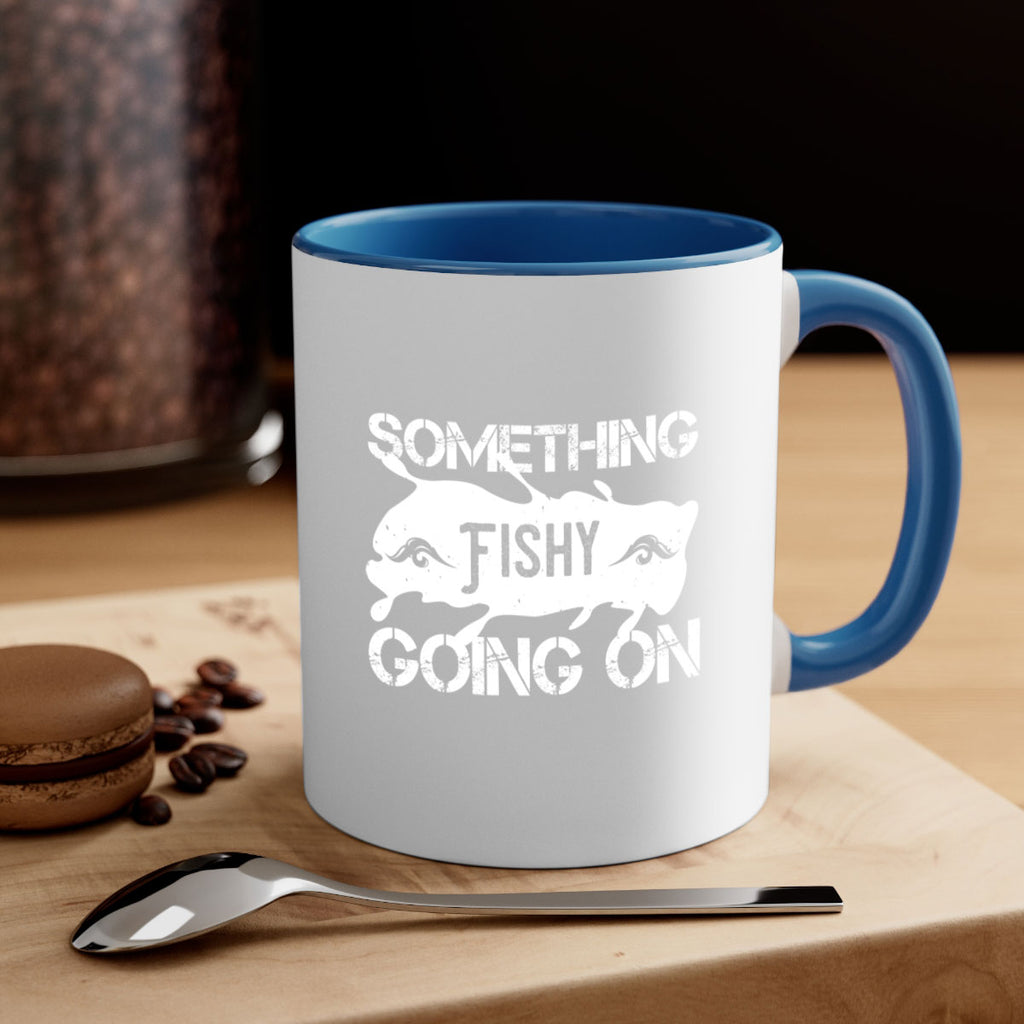 something fishy going on 235#- fishing-Mug / Coffee Cup