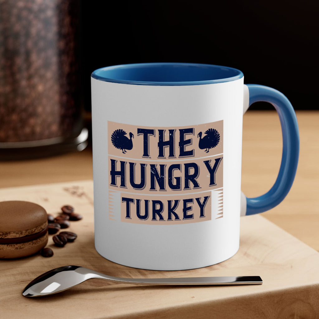 the hungry turkey 3#- thanksgiving-Mug / Coffee Cup