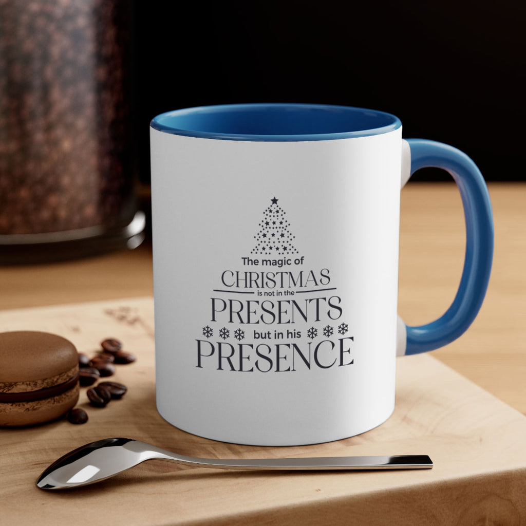 the magic of christmas is black style 1199#- christmas-Mug / Coffee Cup
