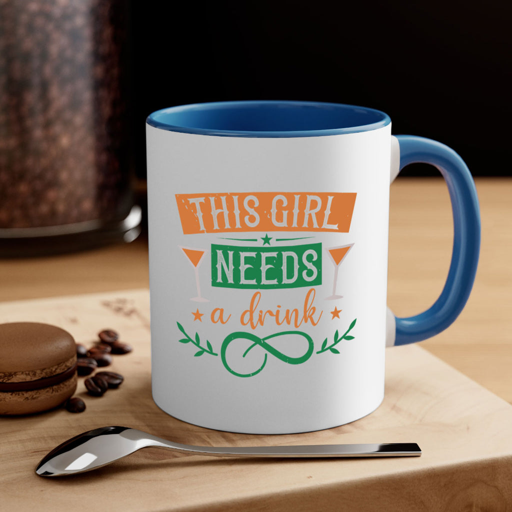 this girl needs a drink 1#- mardi gras-Mug / Coffee Cup