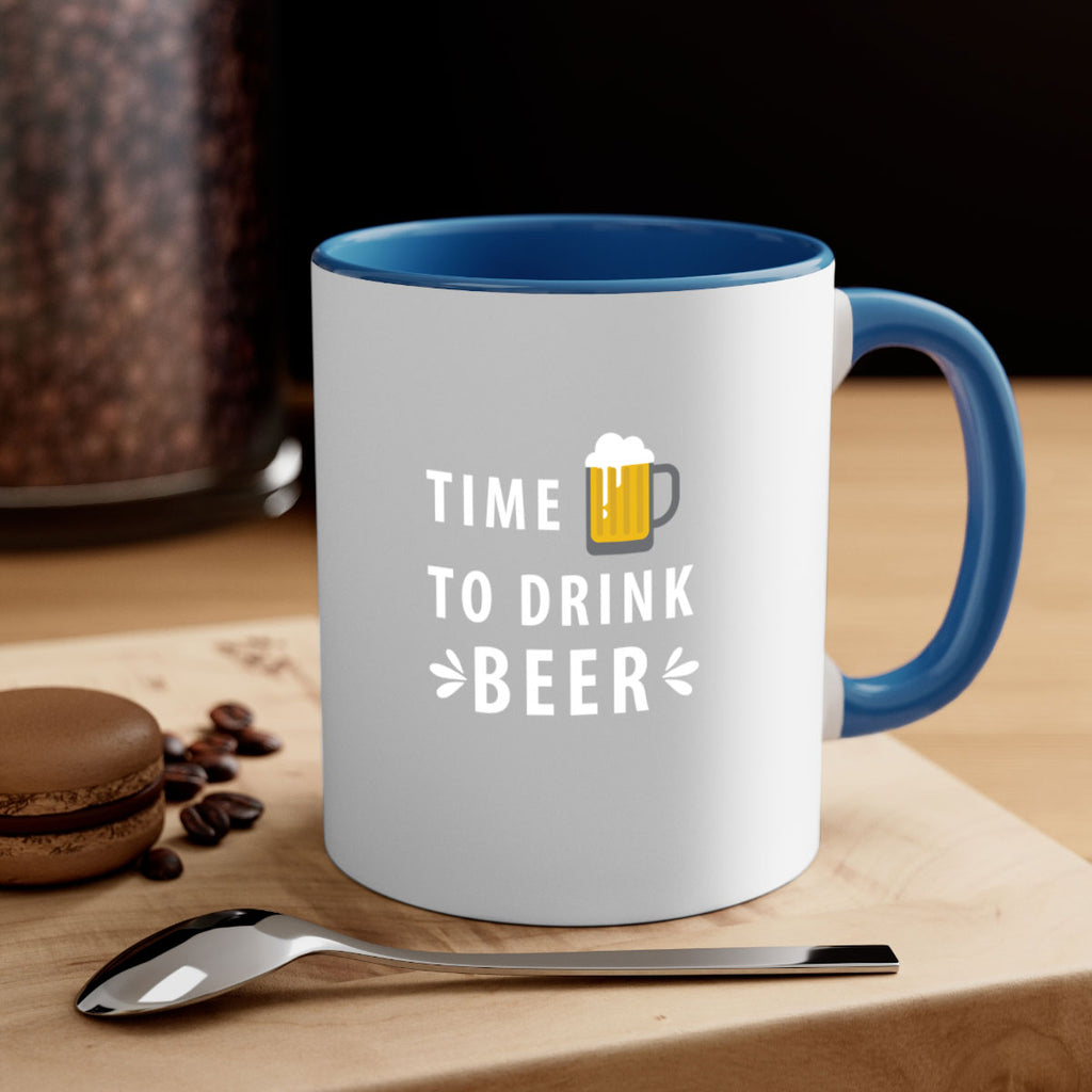 time to drink 7#- beer-Mug / Coffee Cup