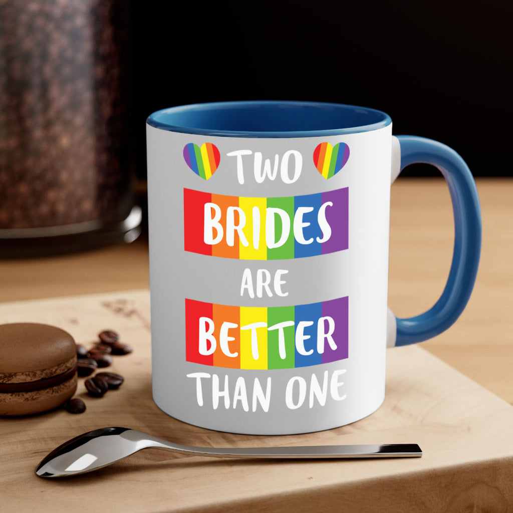 two brides are better than lgbt 8#- lgbt-Mug / Coffee Cup