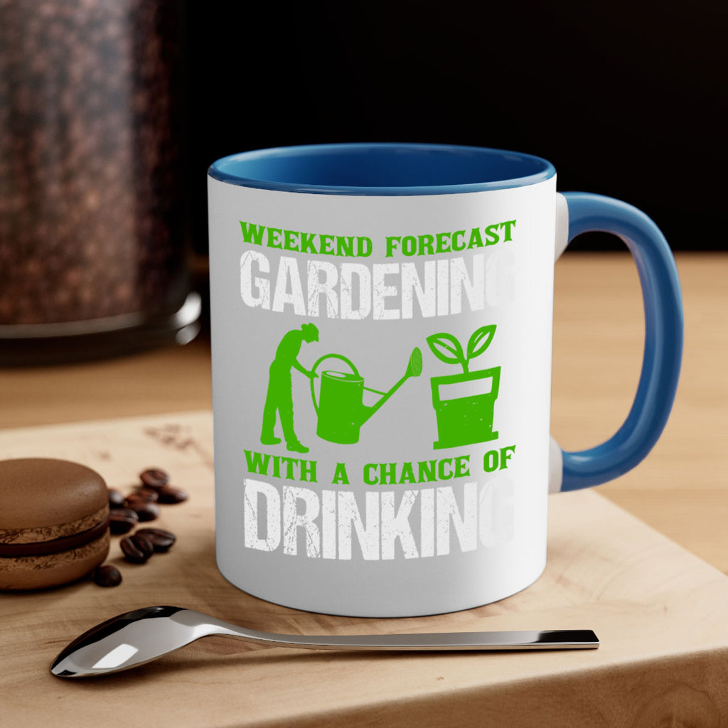 weekend forecast with a chance of 30#- Farm and garden-Mug / Coffee Cup