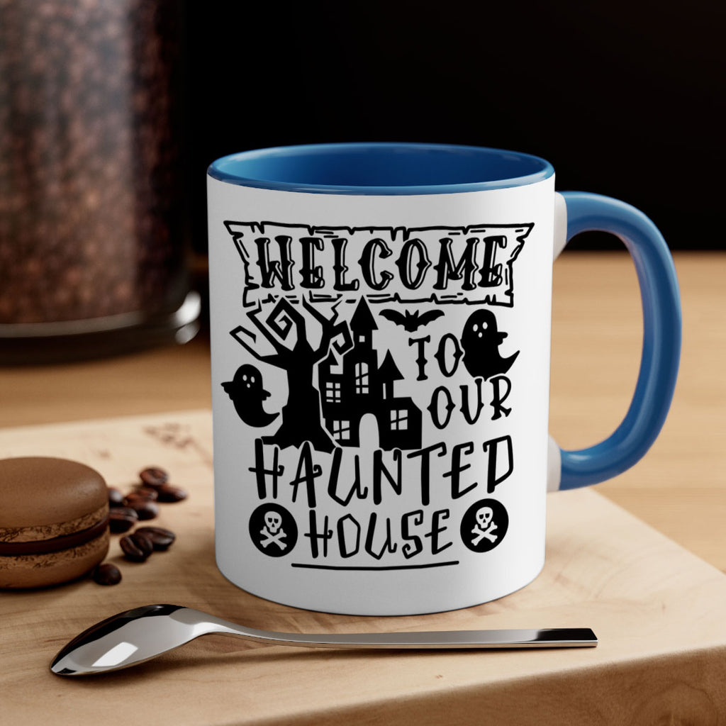 welcome to our haunted house 13#- halloween-Mug / Coffee Cup