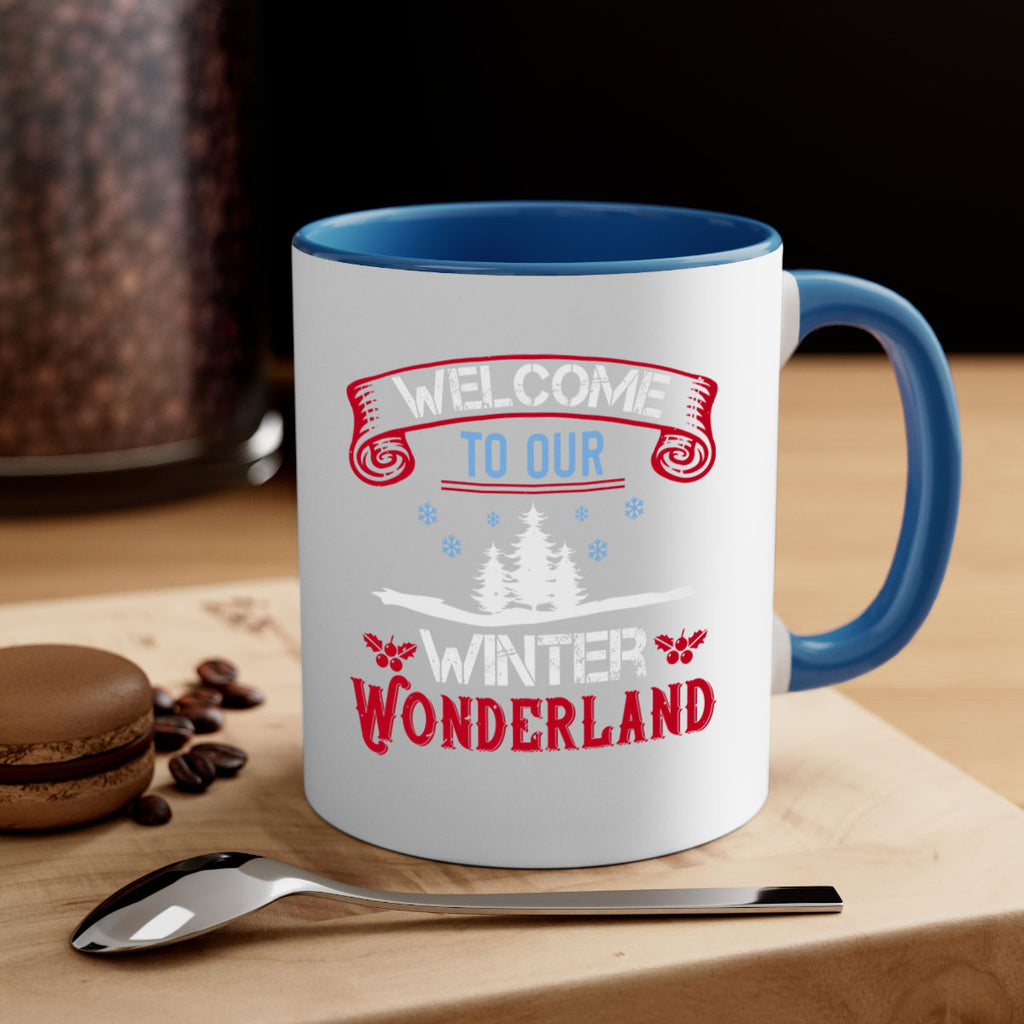 welcome to our winter wonderland 347#- christmas-Mug / Coffee Cup