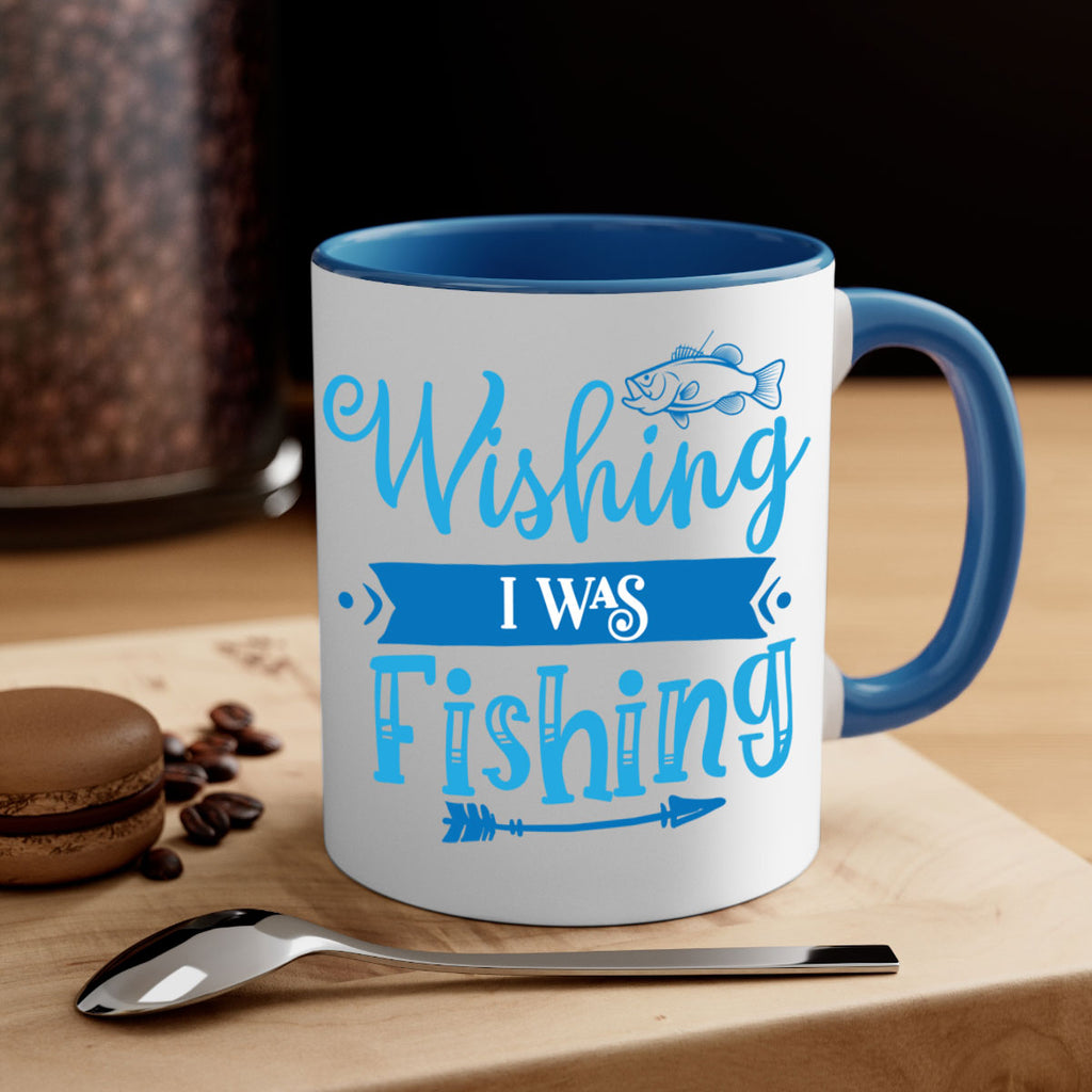 wishing i was fishing 189#- fishing-Mug / Coffee Cup