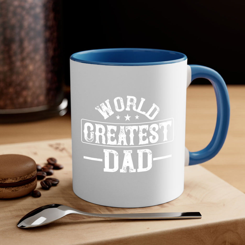 world greatest dad 143#- fathers day-Mug / Coffee Cup