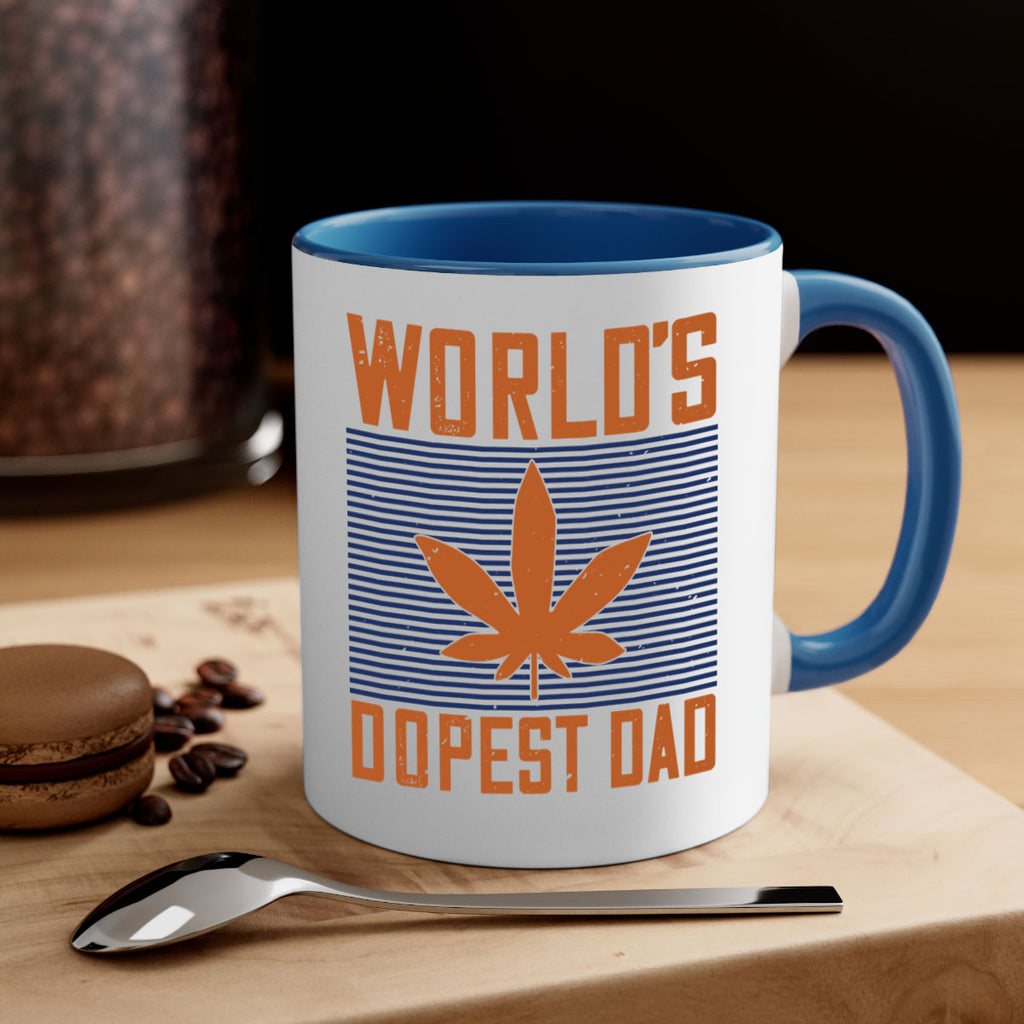 worlds dopest dad 148#- fathers day-Mug / Coffee Cup