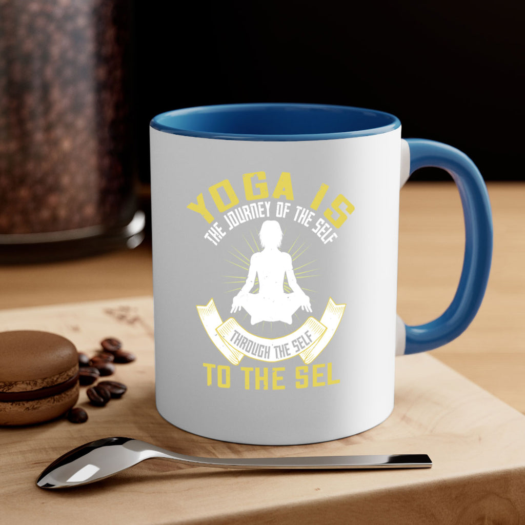yoga is the journey of the self through the self to the sel 20#- yoga-Mug / Coffee Cup