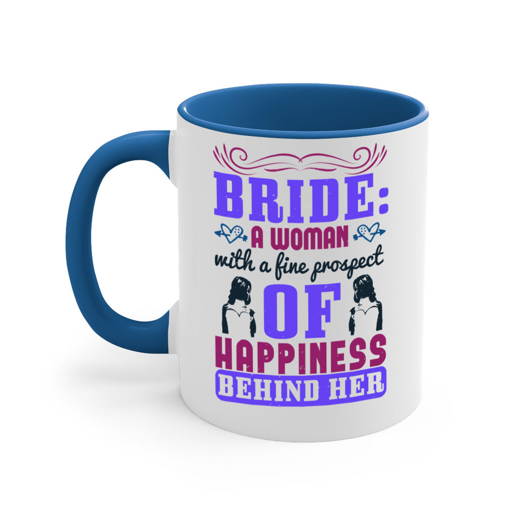 Bride A woman with a fine prospect of happiness behind her 84#- bride-Mug / Coffee Cup