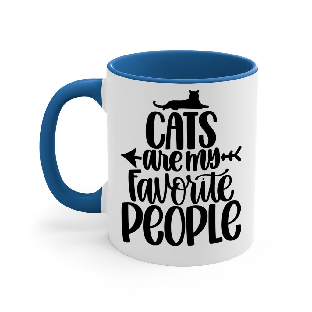 Cats Are My Favorite People Style 90#- cat-Mug / Coffee Cup