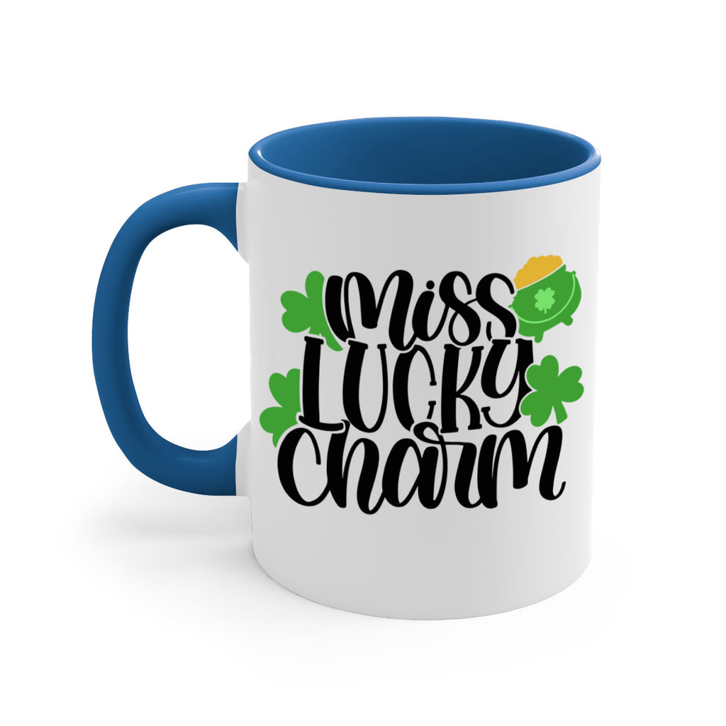 Miss Lucky Charm Style 48#- St Patricks Day-Mug / Coffee Cup