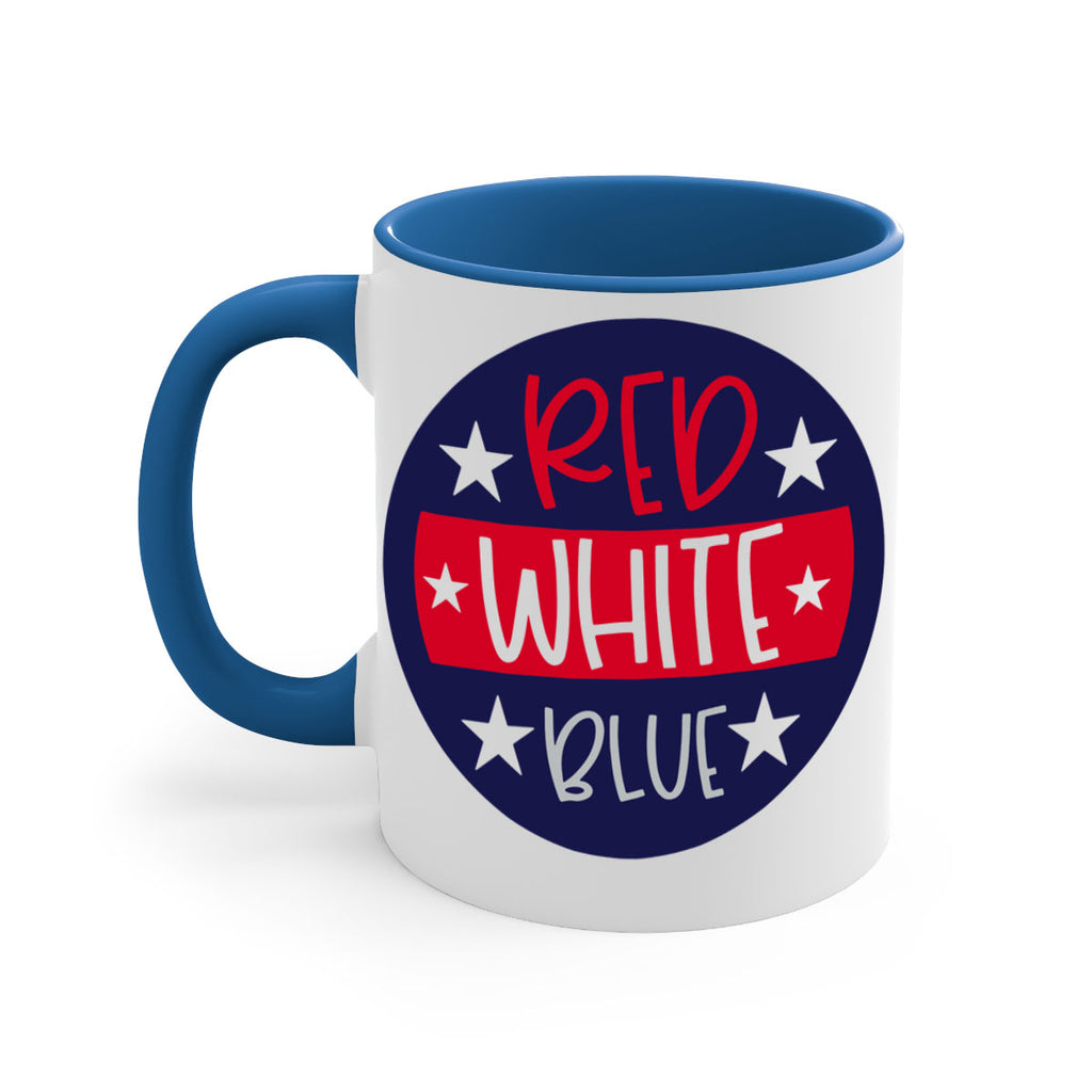Red White Blue Style 170#- 4th Of July-Mug / Coffee Cup