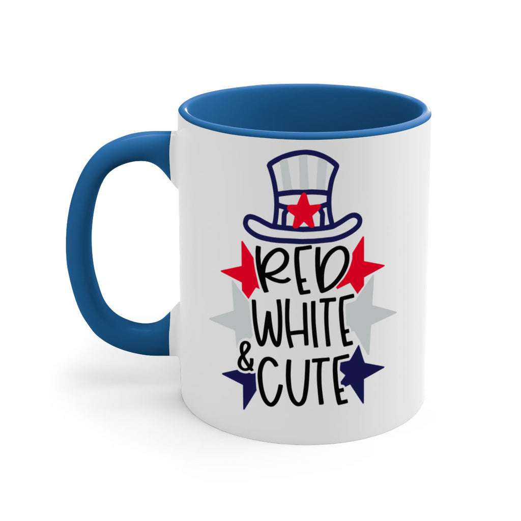 Red White Cute Style 169#- 4th Of July-Mug / Coffee Cup