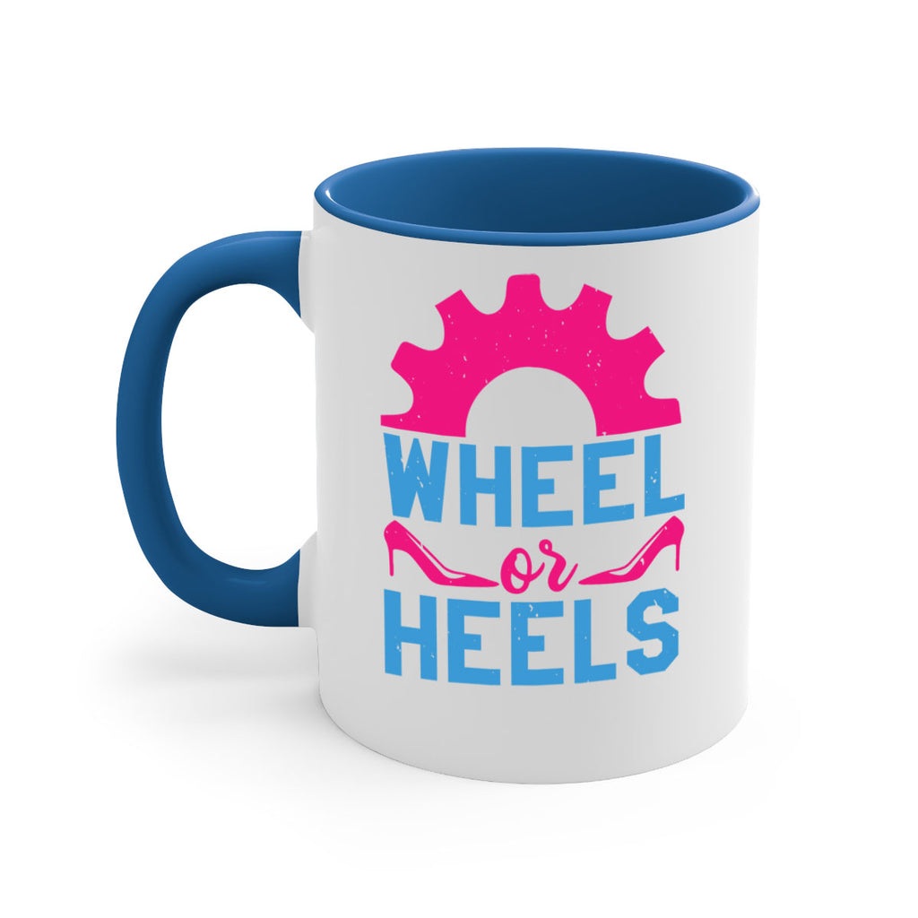 Wheel or Heels Style 8#- baby shower-Mug / Coffee Cup