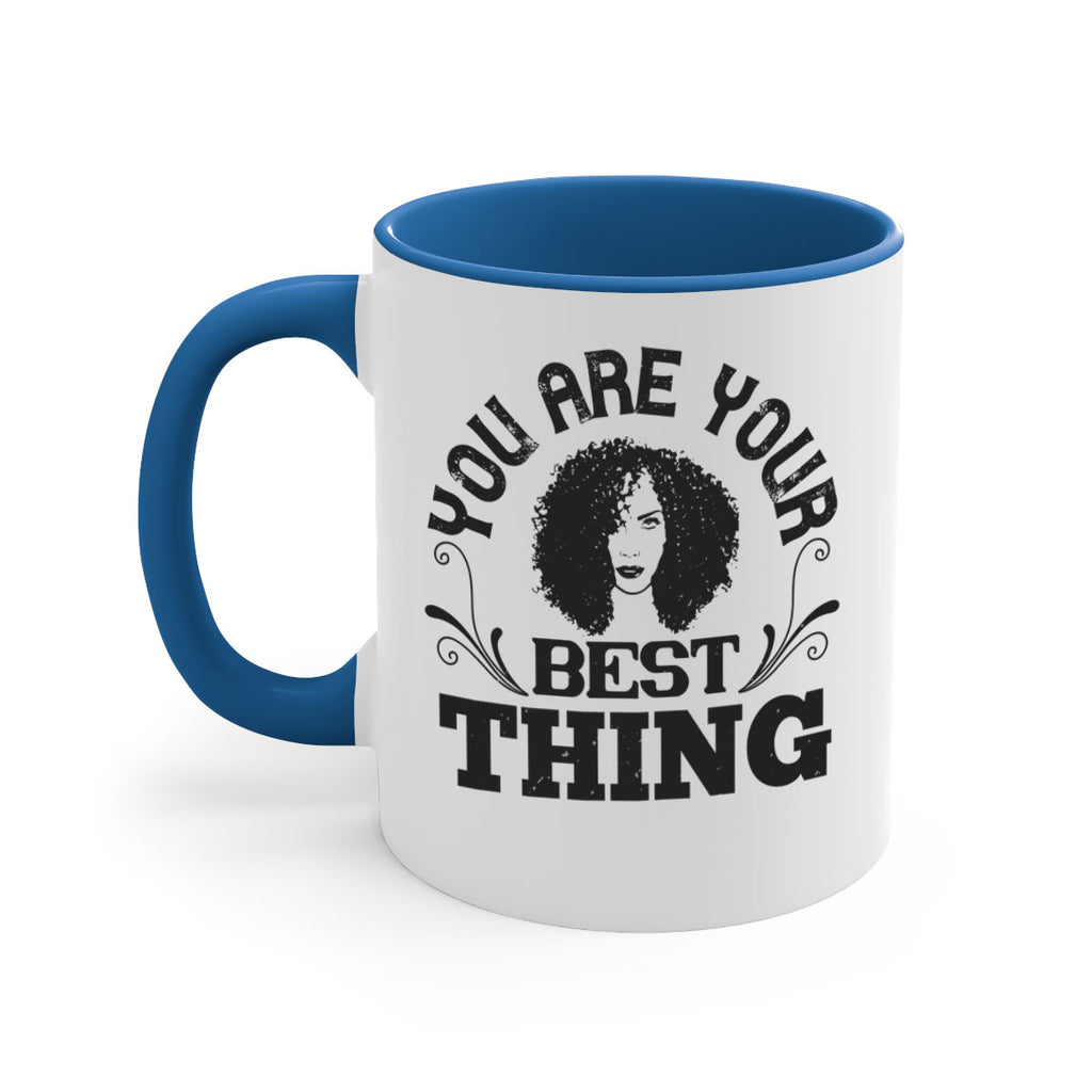 You are your best thing Style 9#- Afro - Black-Mug / Coffee Cup