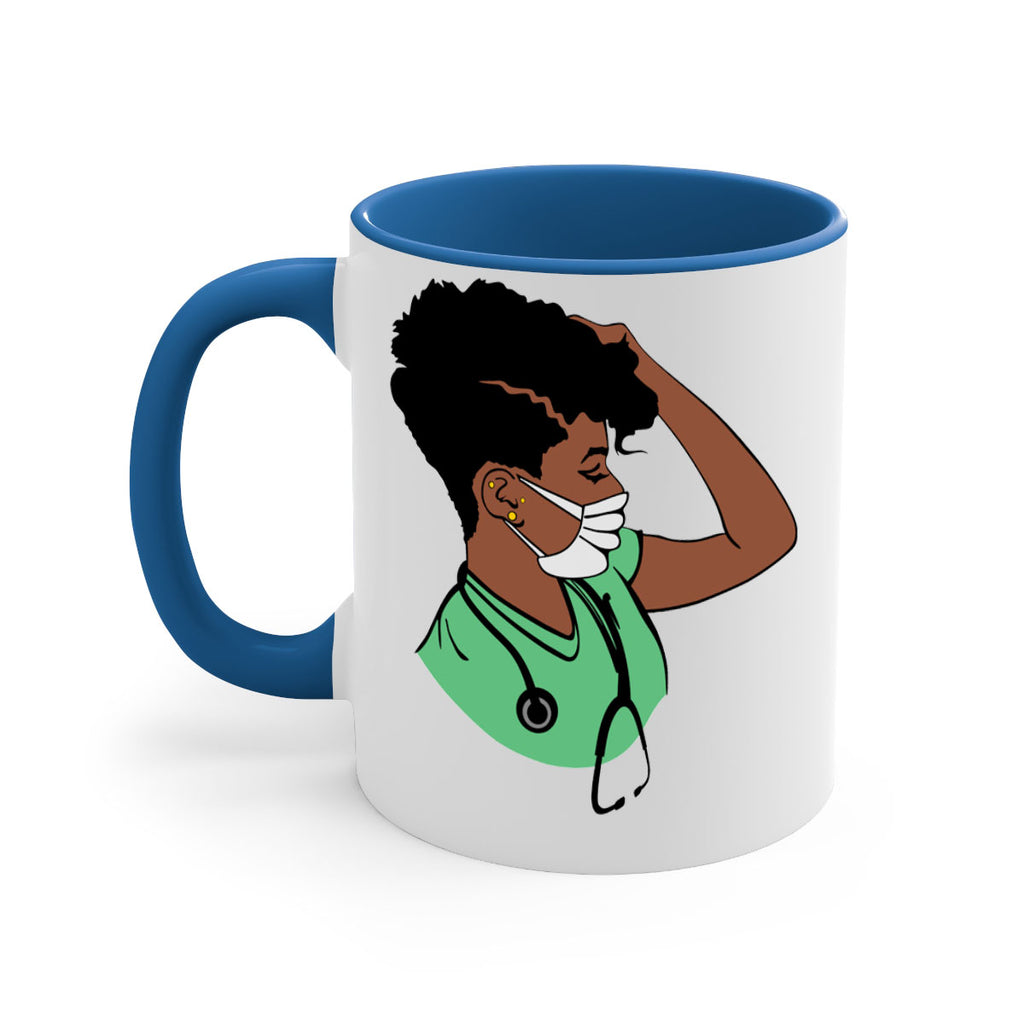 black nurse 2#- Black women - Girls-Mug / Coffee Cup