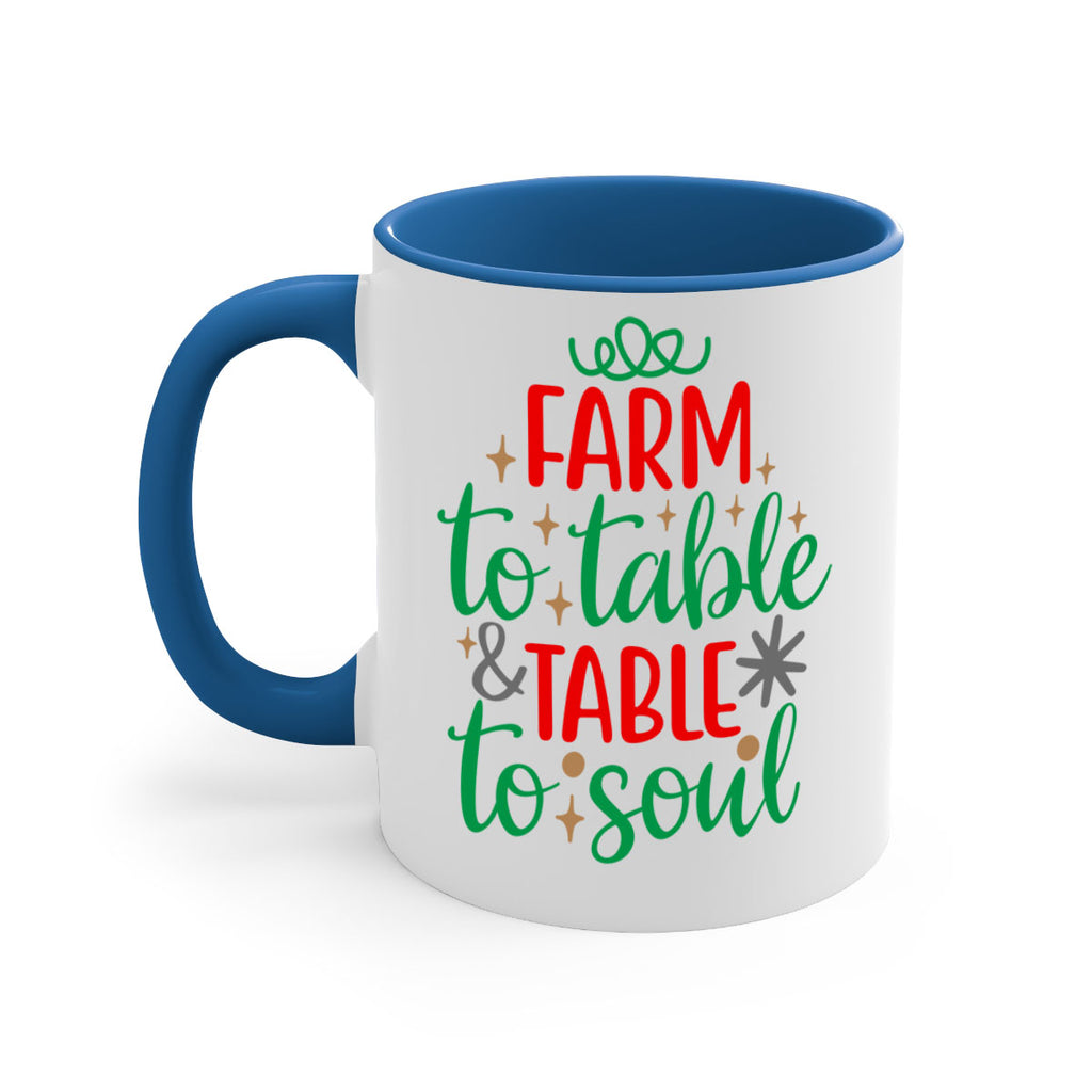 farm to table & table to soul style 209#- christmas-Mug / Coffee Cup