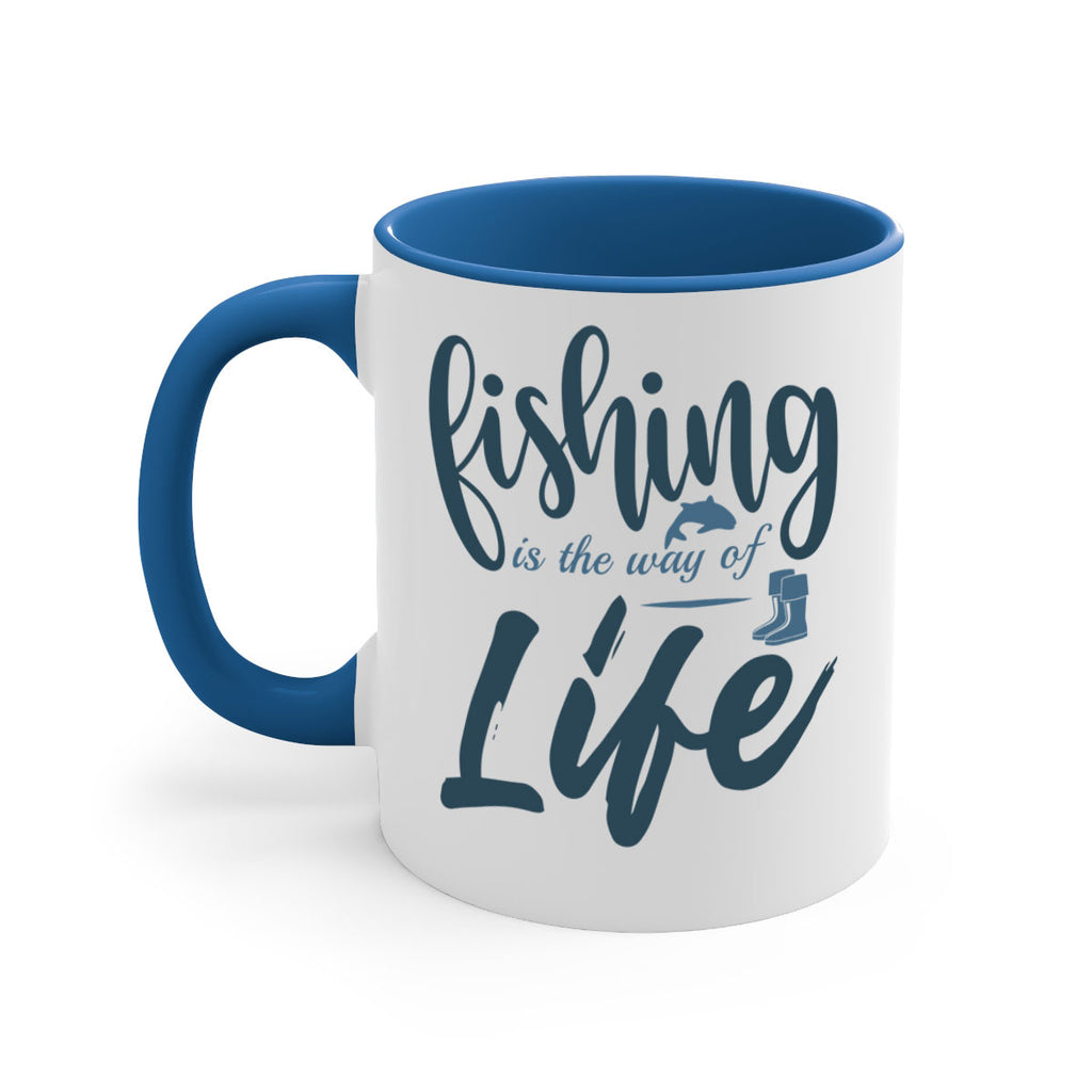 fishing is the way 137#- fishing-Mug / Coffee Cup