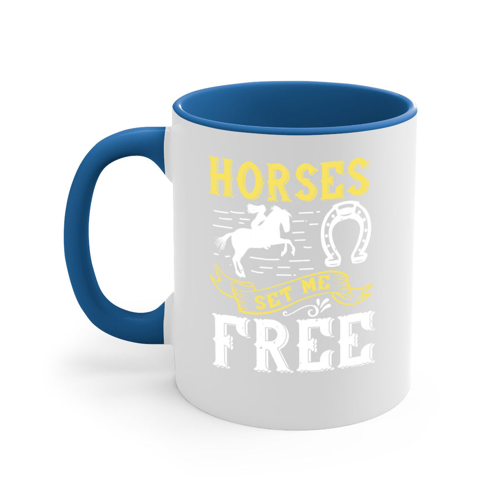 horses set me free Style 39#- horse-Mug / Coffee Cup