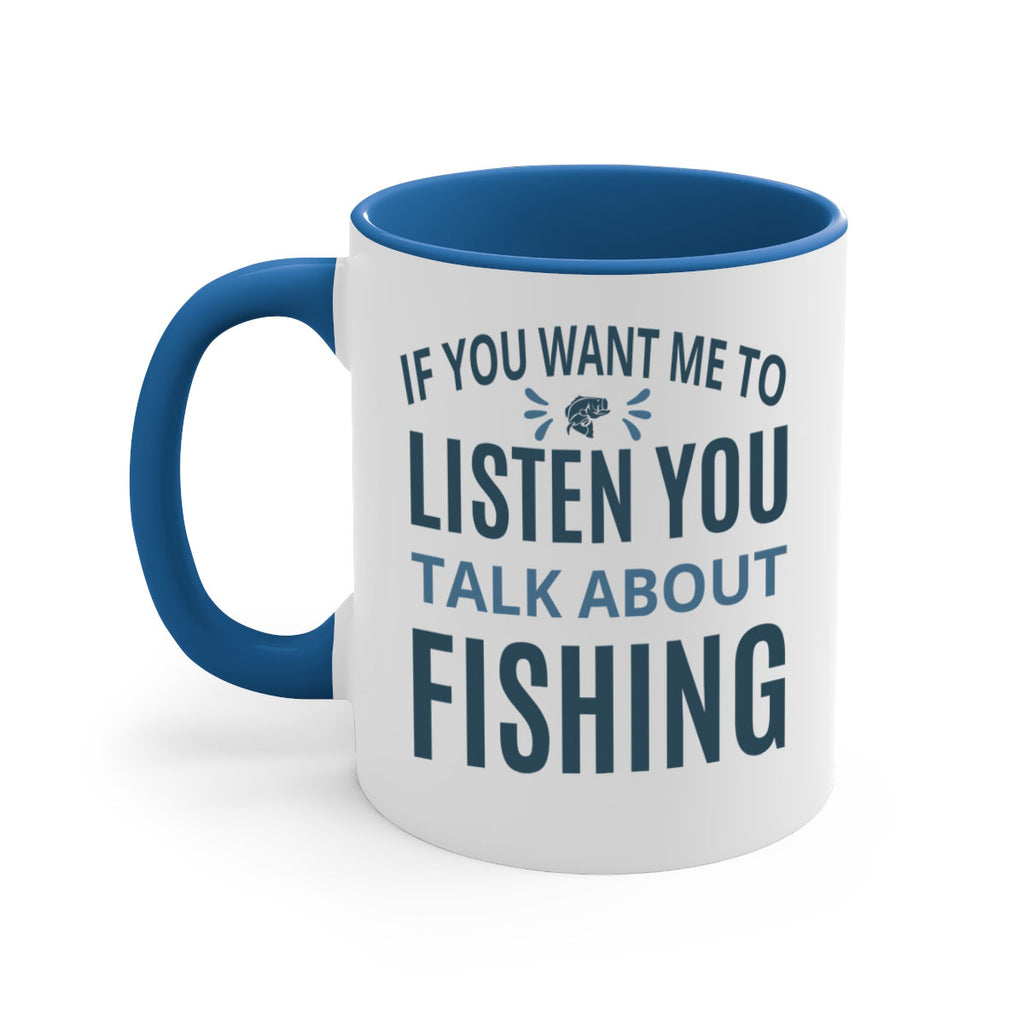 if you want 86#- fishing-Mug / Coffee Cup