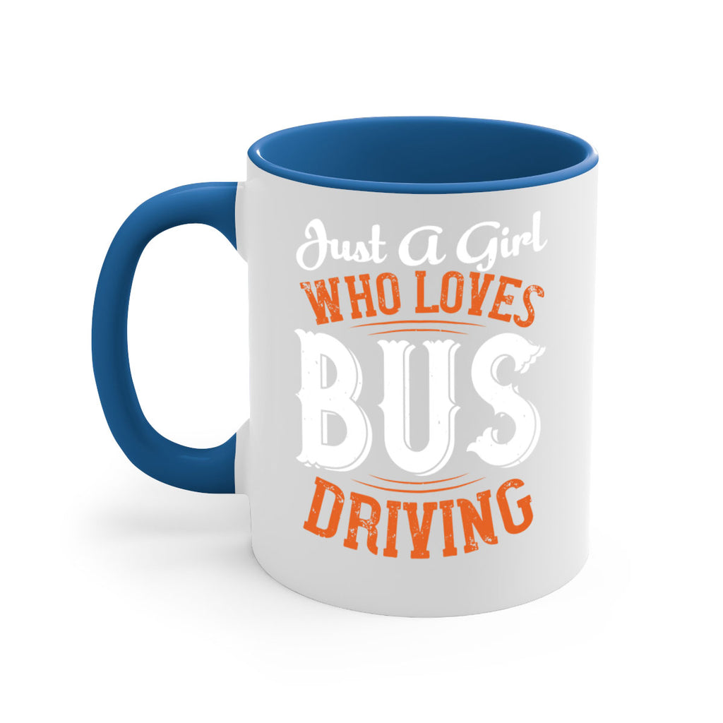 just a girl who loves bus driving Style 23#- bus driver-Mug / Coffee Cup