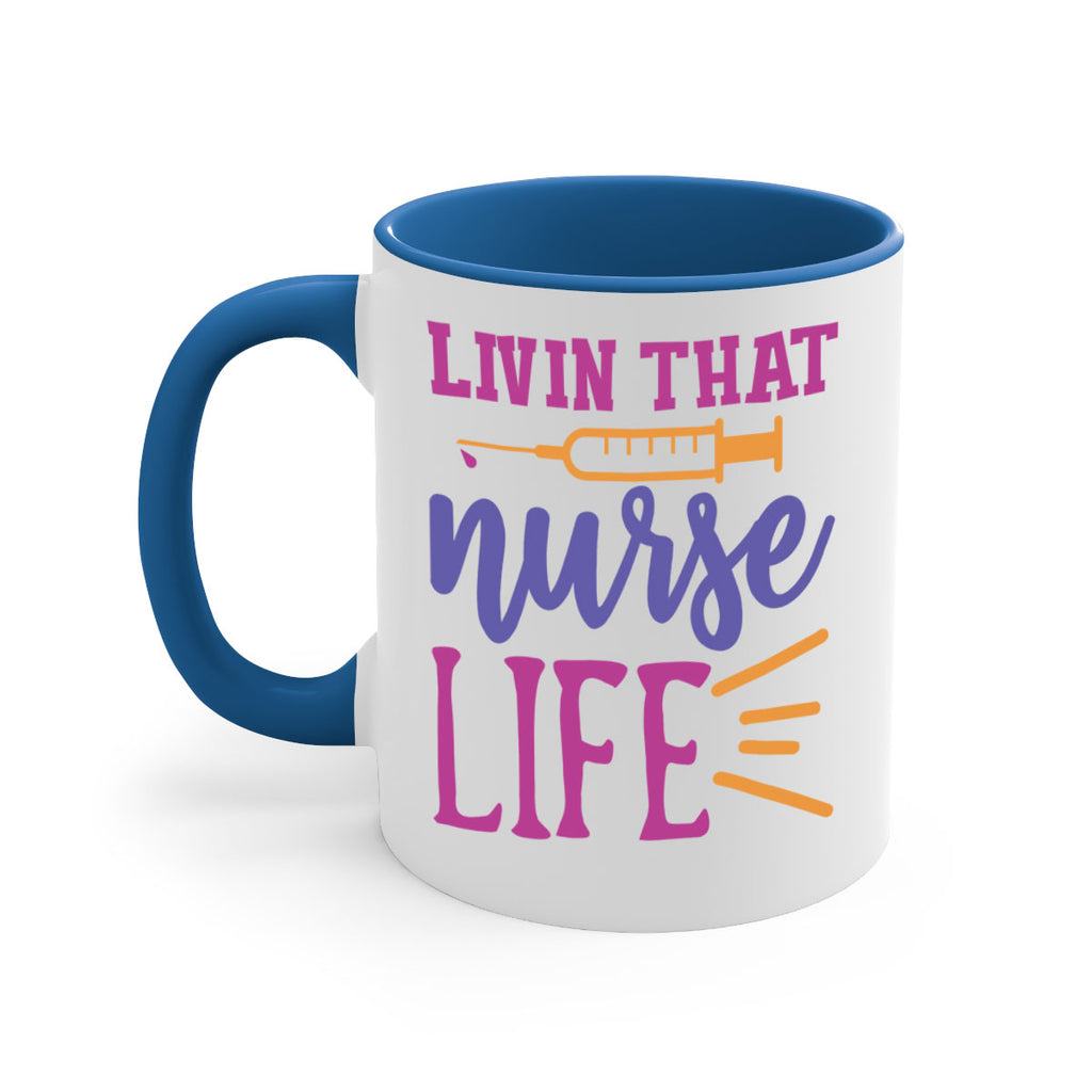 livin that nurse life Style Style 138#- nurse-Mug / Coffee Cup