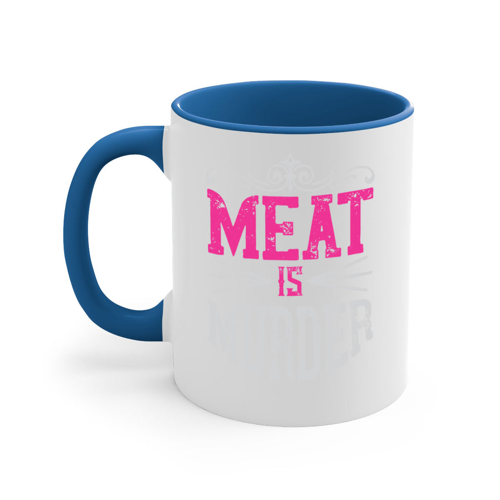 meat is murder 121#- vegan-Mug / Coffee Cup