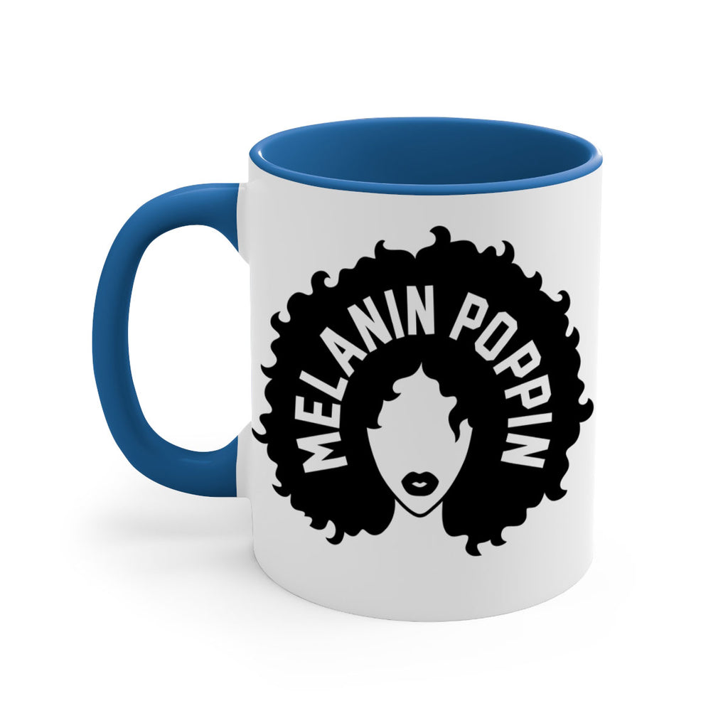 melanin poppin 85#- black words - phrases-Mug / Coffee Cup