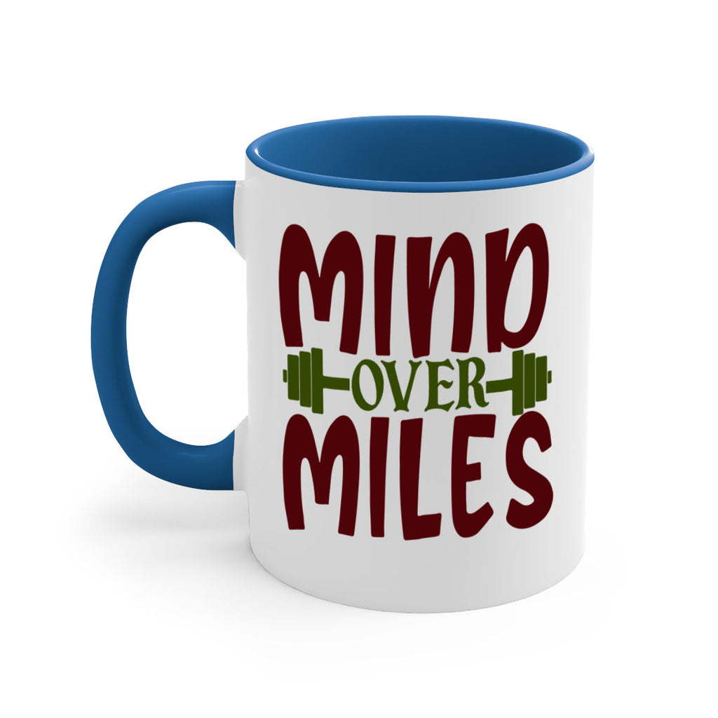 mind over miles 29#- gym-Mug / Coffee Cup